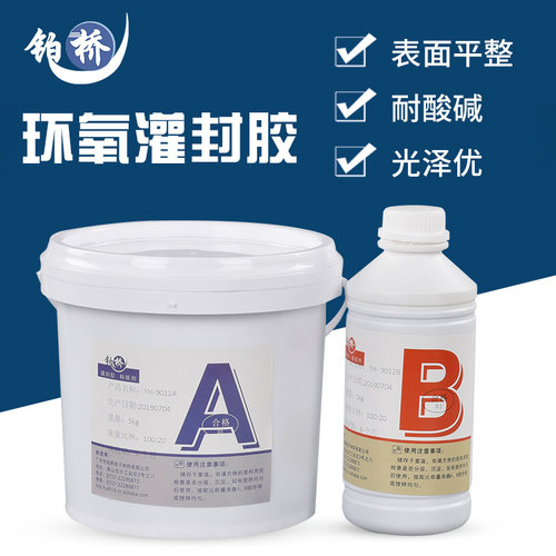 高导热系数1.0和2.0环氧树脂绝缘防水防尘大功率电子AB灌封胶 - 图1
