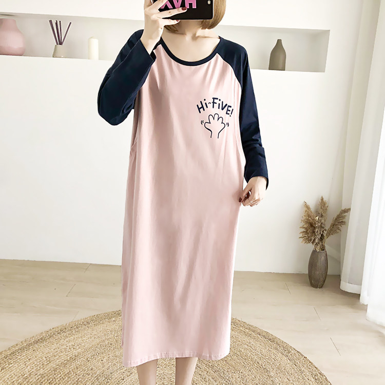 孕妇可哺乳连衣裙春夏薄款长袖待产月子生产服喂奶衣服春秋季睡裙,淘宝优惠券,粉丝福利购,淘宝优惠卷