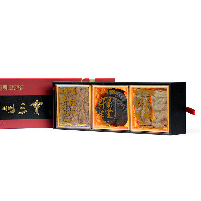 包邮贵州特产天齐贵州三宝灵芝天麻 恺蒂达食品整枝灵芝