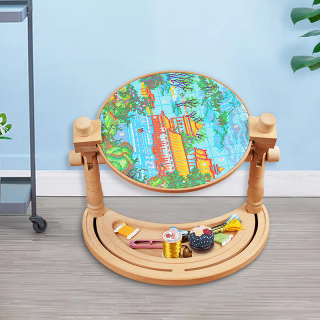 Cherish Desktop Embroidery Stand ສາມາດປັບໄດ້