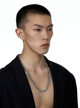 BG现货官方极行双层宝石项链