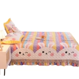 Удерживающая тепло стеганая фланелевая простыня, делается под заказ, увеличенная толщина