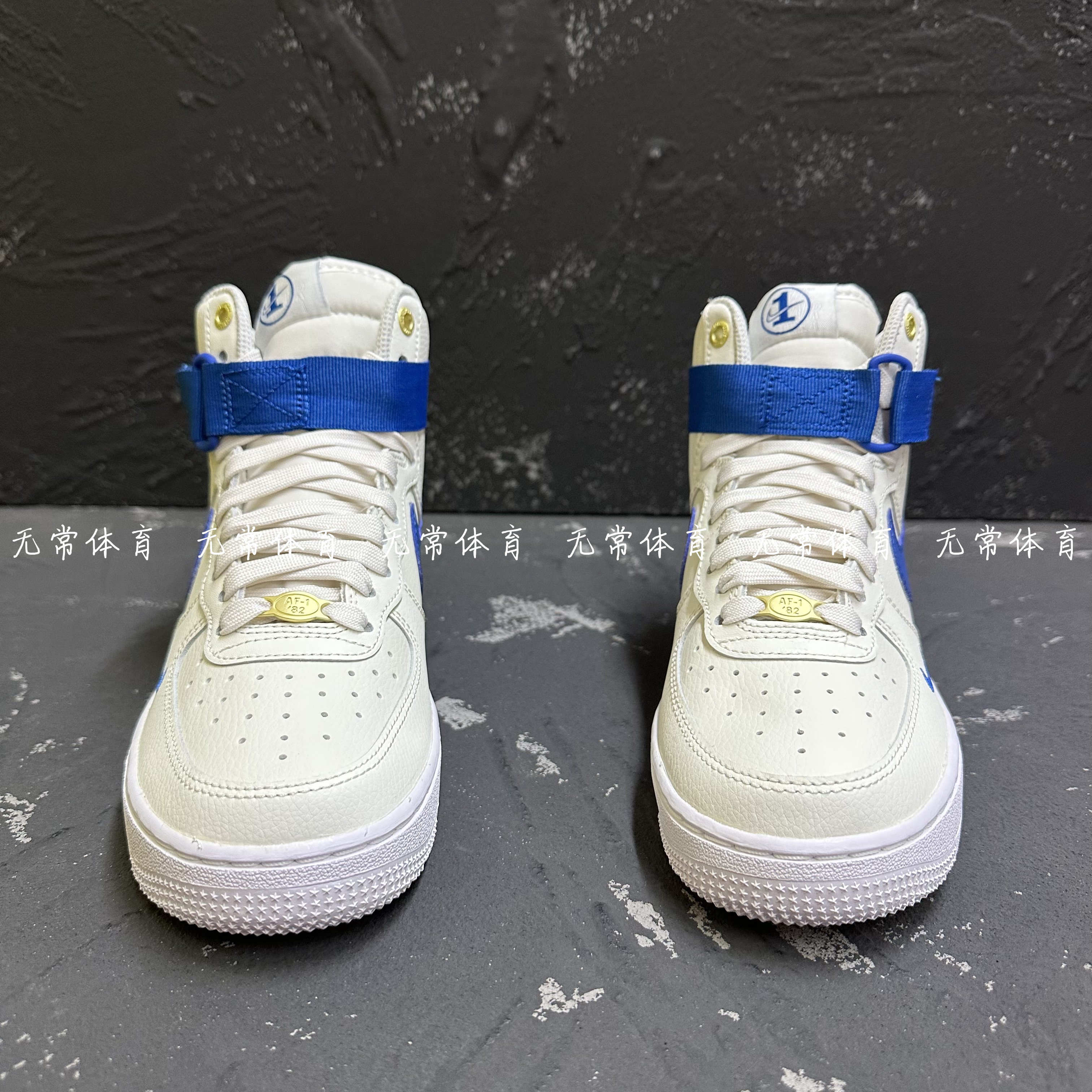 耐克Nike AIR FORCE 1AF1 40周年女子空军一号高帮板鞋DQ7584-100