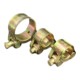 Strong European-style galvanized throat clamp agricultural water belt clamp high-pressure oil pipe snap-on household water pipe clamp pipe tightening