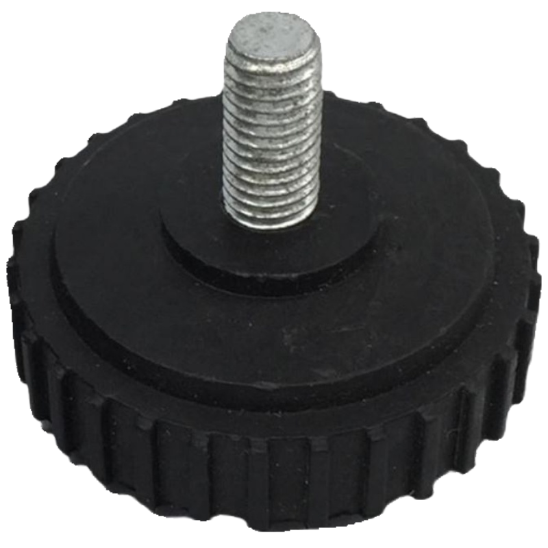 通用电子秤称脚TCS150kg实心塑料底脚螺丝300公斤M8毫米底座配件