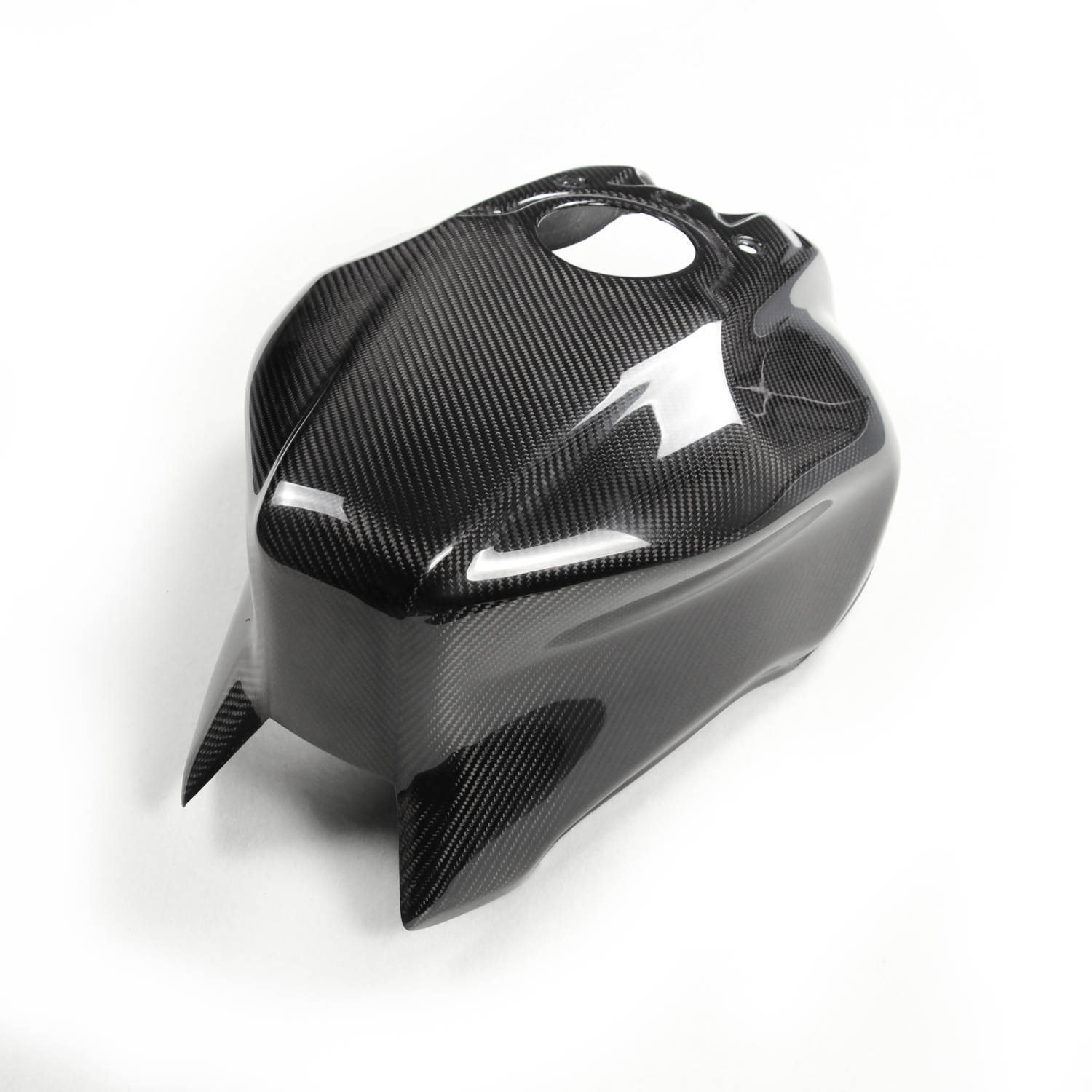 适用本田CBR650R/CB650R碳纤维改装件加高油箱盖外壳保护罩19-24 - 图3