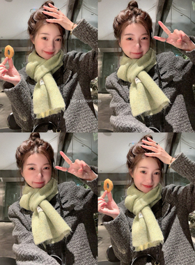阿馨yolo软fufu~围巾保暖围脖