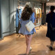 Axin yolo leather high quality white backpack
