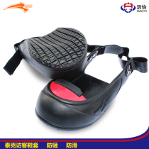 Teck Guest Shoe Cover Tour Shoe Cover Anti-Slip Safety Shoe Cover Lao Shoes Oil Resistant Temporary Use