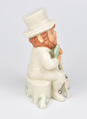 爱尔兰幸运四叶草陶瓷摆件