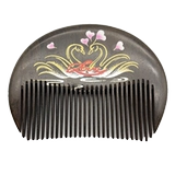 Чанчжоу Специализированные характеристики ручной работы ручной работы Shen Guibao Second -Level Ebony Lacquer Flower and Wood Combeed Подарки Используйте коробку Выгравированные персонажи