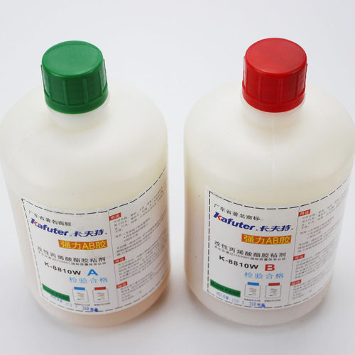 卡夫特K-8810W青红胶快干AB胶丙烯酸酯结构胶木材金属塑料强力胶 - 图3
