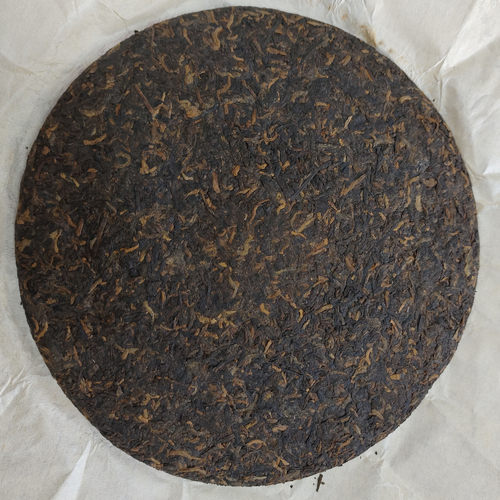 云南源头工厂原产地直销冰岛头春古树离地发酵7年357克普洱熟茶饼 - 图0