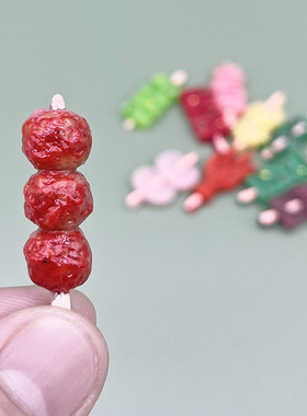 食玩仿真diy材料吊坠发夹树脂