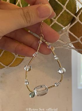 女天然水晶浪漫小众手链