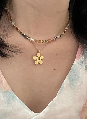 ApresSki银925女复古项链百搭