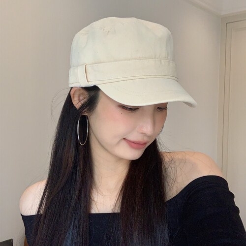 甜酷单品~老钱风气质复古简约马术帽女新款春夏时髦显脸小鸭舌帽 - 图3