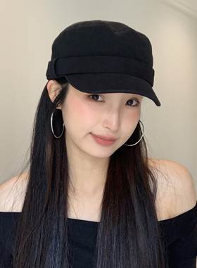 春夏老钱风气质复古简约马术帽女