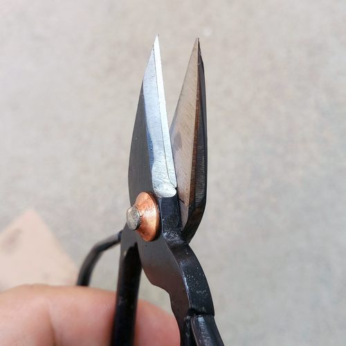 锋钢剪刀剪铜丝漆包线细铁丝修剪脚趾甲剪厚指甲剪镶钢剪刀大号 - 图0