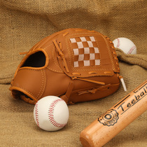 Baseball Percussion Gloves Children Baseball Catcher Pitcher Gloves Adults PU Softball Glove School Student Training
