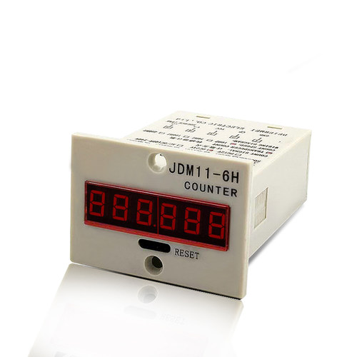JDM11-6H电子计数器数显停电记忆磁铁金属光电感应工业冲床计数器 - 图3