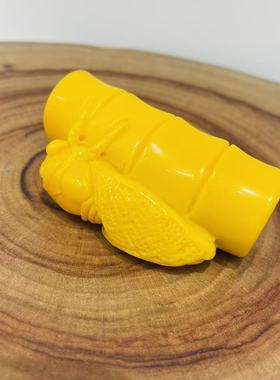 淄博琉璃雕刻工艺一鸣惊人 节节高升  知足常乐