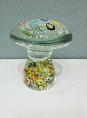 淄博琉璃摆件装饰品蘑菇摆件