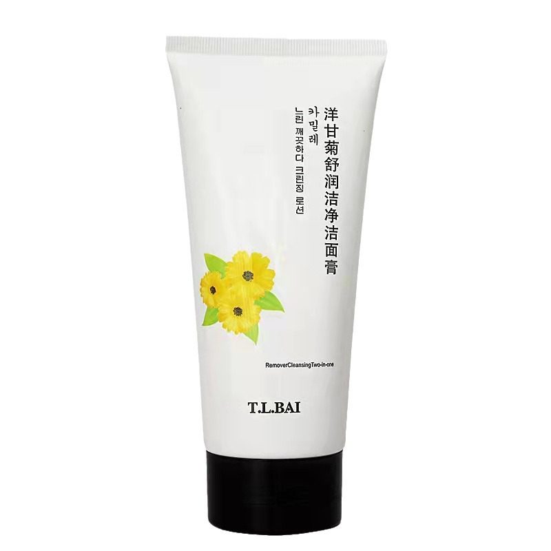 T.L.BAI特露白洋甘菊洗面奶舒润洁净洁面膏卸妆洁面二合一清洁面,淘宝优惠券,粉丝福利购,淘宝优惠卷