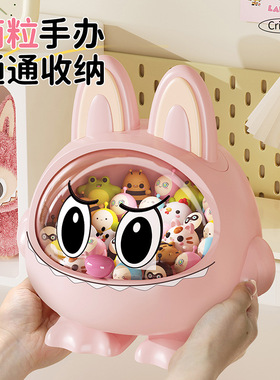 桌面发饰收纳盒梳妆台发饰箍夹整理神器小玩具头绳项链首饰存放盒