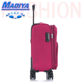 Mattia zipper explosion-proof zipper business computer trolley case Oxford textile suitcase universal wheel luggage boarding cloth luggage