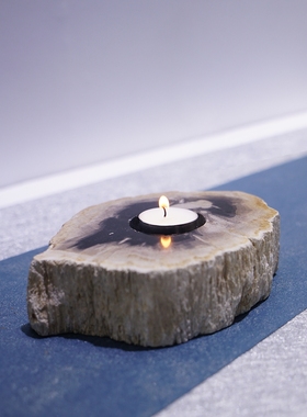 样板房烛台摆件可以当花器的烛台