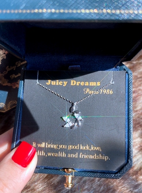 JUICYDREAMS小王子纯银许愿项链