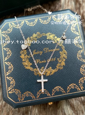 dreams多吊坠许愿成真水晶十字架