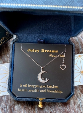 2022新款月落星河女朋友礼物项链