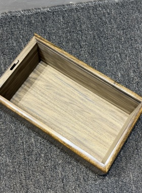 金丝楠木首饰盒实木手工机关鲁班盒文玩复古收纳中式阴沉小叶桢楠