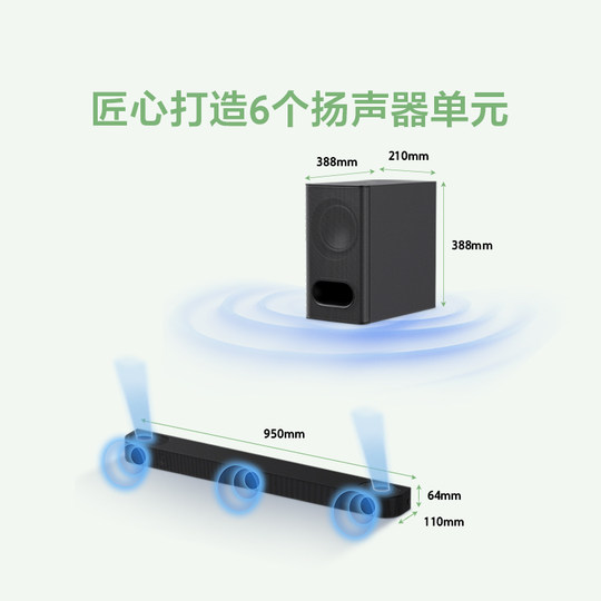 Sony (SONY) HT-B6003.1.2 channel