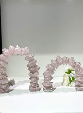 拱门造型琉璃摆件售楼处样板间