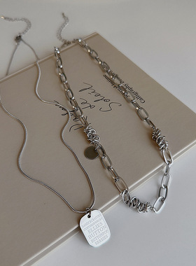 faye同款项链项链锁骨链颈链不掉色泰剧爱填满空白