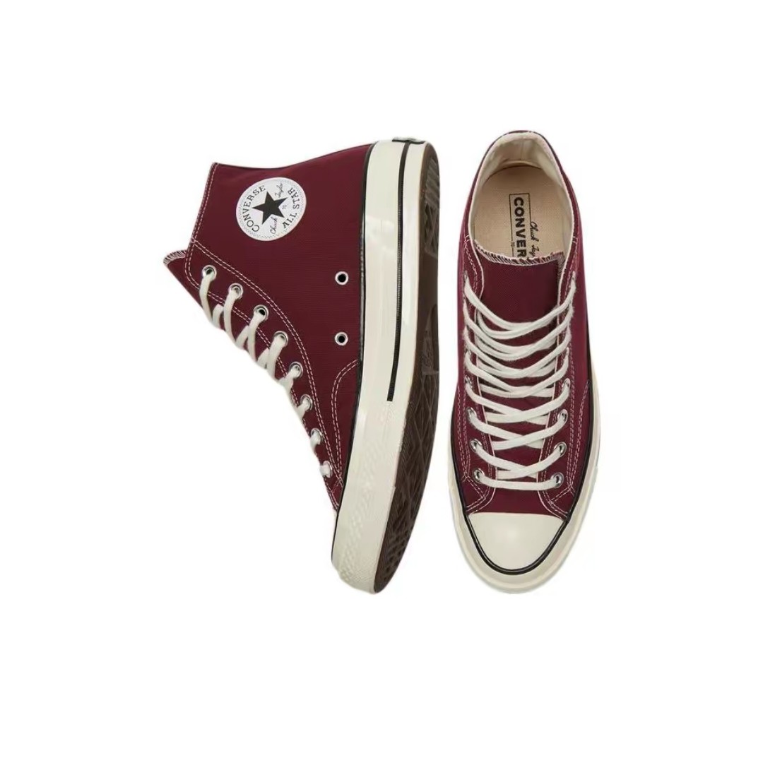 【王源同款】CONVERSE匡威 1970S男女帆布鞋酒红色紫色A01448C,淘宝优惠券,粉丝福利购,淘宝优惠卷