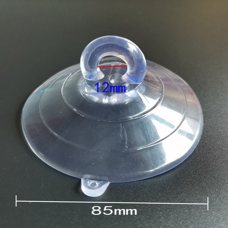85mm带耳大吸盘塑料挂钩真空拆屏猫床猫窝固定玻璃壁挂拆吊顶工具