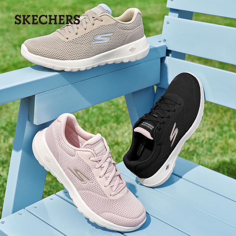 【母亲节礼物】Skechers斯凯奇春夏女鞋健步鞋高软底运动休闲鞋-图3