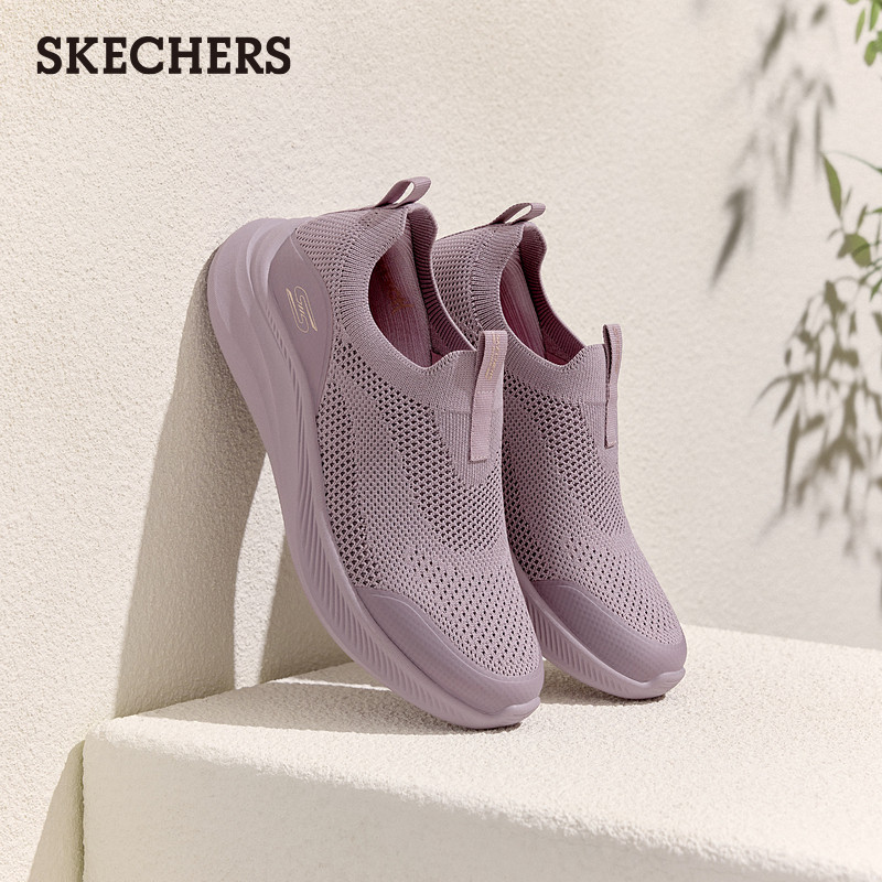 斯凯奇女鞋2026春新款一脚蹬健步鞋网面休闲运动鞋轻便软底散步鞋,淘宝优惠券,粉丝福利购,淘宝优惠卷