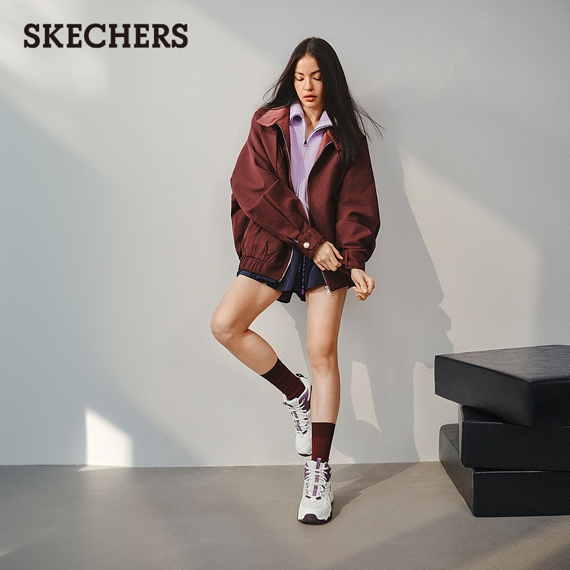 斯凯奇冬女厚底老爹鞋增高休闲运动鞋加绒保暖舒适百搭高帮鞋棉鞋,淘宝优惠券,粉丝福利购,淘宝优惠卷