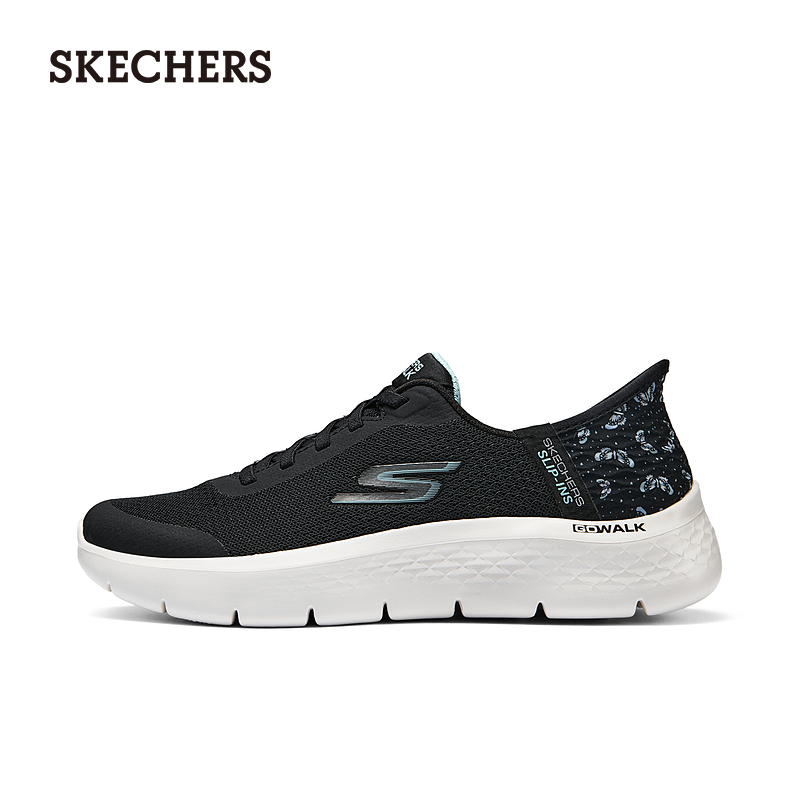 【闪穿鞋】Skechers斯凯奇slip ins系列夏季新款女鞋一脚蹬健步鞋 - 图2