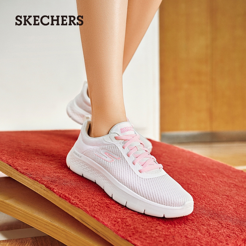 Skechers斯凯奇春夏运动鞋轻便缓震跑步鞋舒适软底休闲妈妈鞋女鞋-图2