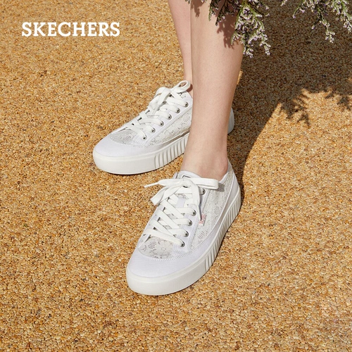 Skechers, летние туфли, белая обувь, спортивная обувь, комфортная повседневная обувь, универсальные кроссовки