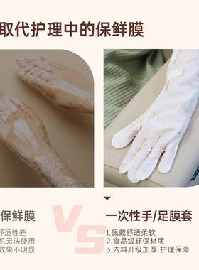 加长手足膜High's一次性柔软护理