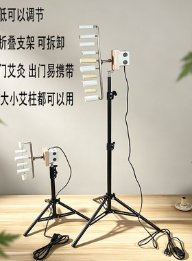自动旋转艾灸支架背部艾灸神器