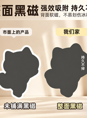 照片冰箱贴定制亚克力磁吸宝宝大头像纪念品门贴制作diy来图定做