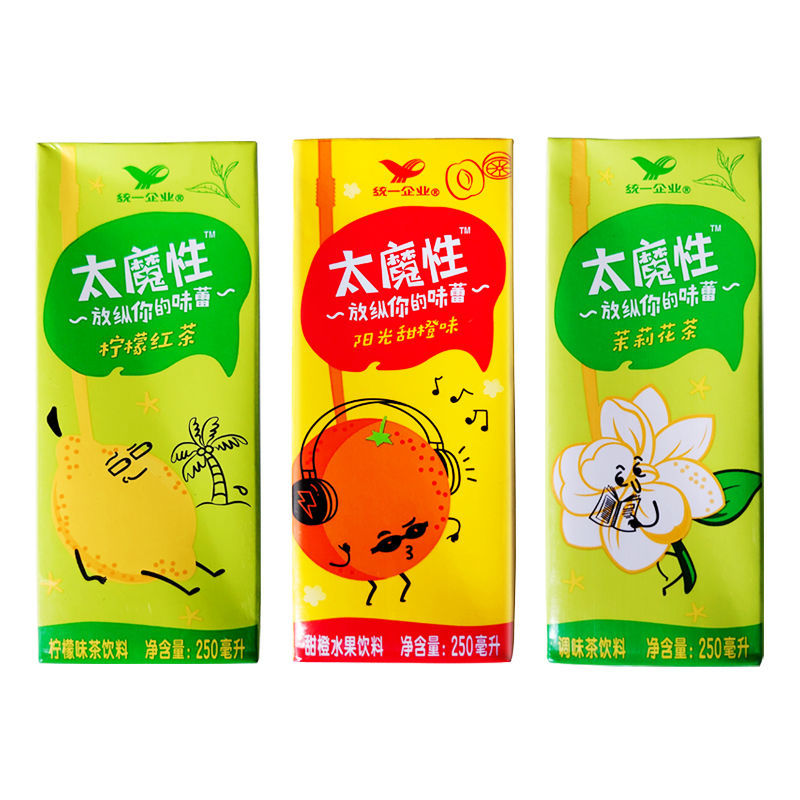 统一太魔性柠檬红茶整箱250ml*24盒整箱夏天清凉解暑茶饮料旗舰店-图2